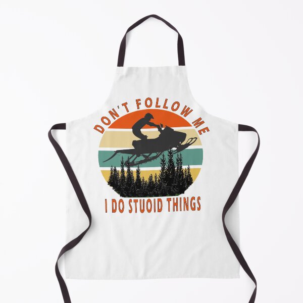 Item preview, Don't Follow Me I Do Stupid Thing Snowmobile Motor Sled T-Shirt designed and sold by bestdesigns2020.