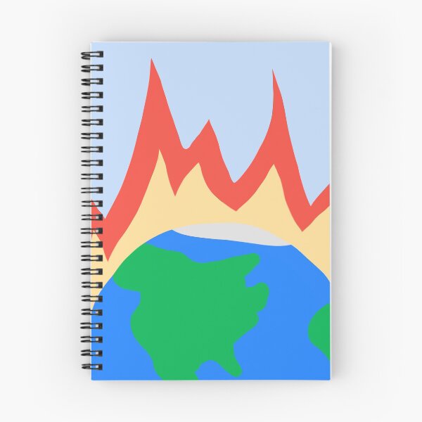 Item preview, Burning World - N. American, S. America designed and sold by Lauren Shue.