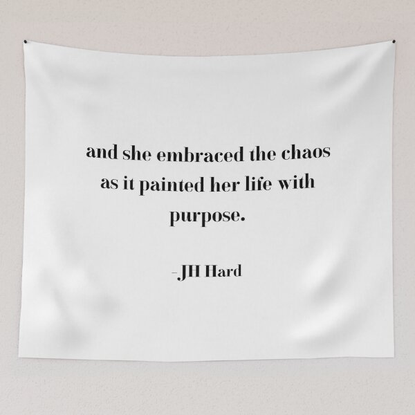 Item preview, She Embraced the Chaos. designed and sold by HighSociety00.