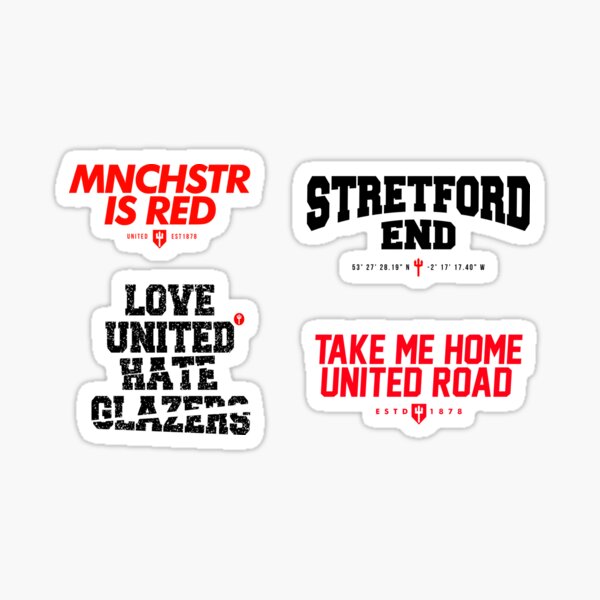 Manchester United Sticker Pack Sticker