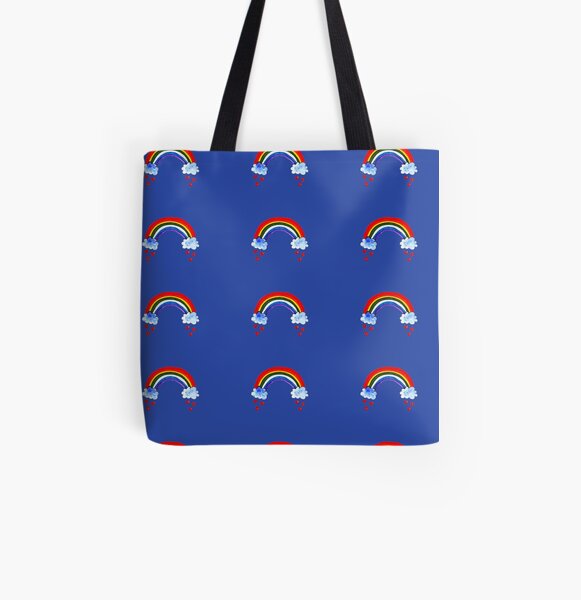 Rainbow All Over Print Tote Bag