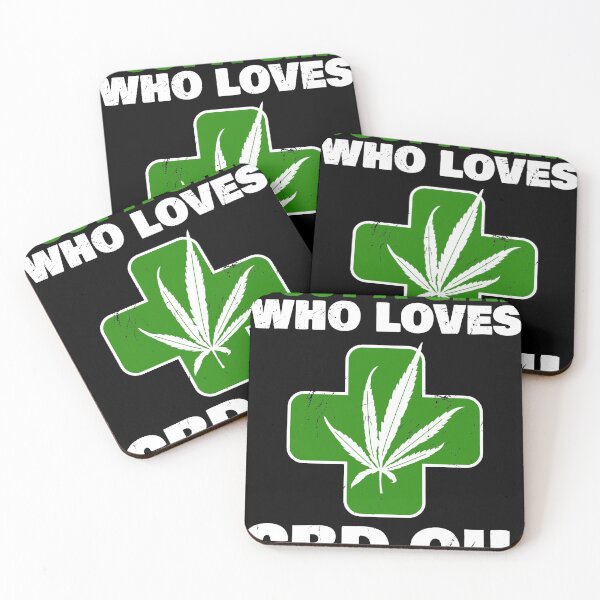 Item preview, CBD Oil Lover Gift design Just A Girl Who Loves CBD graphic designed and sold by Lisbob.