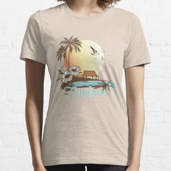 Thailand Strandszene Essential T-Shirt