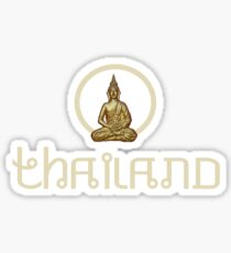 Thailand Buddhist Sticker
