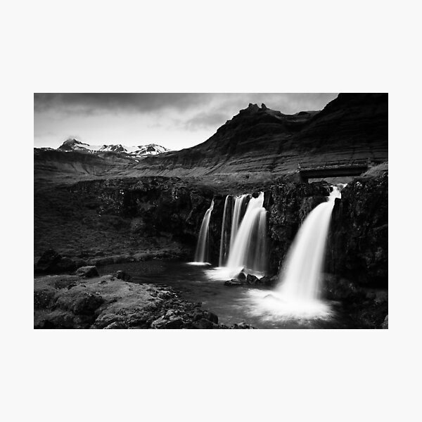 Iceland in B&W Photographic Print