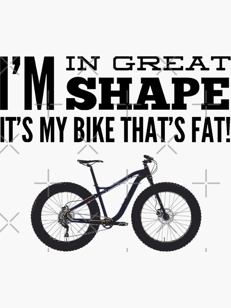 Sticker Fat Bike 