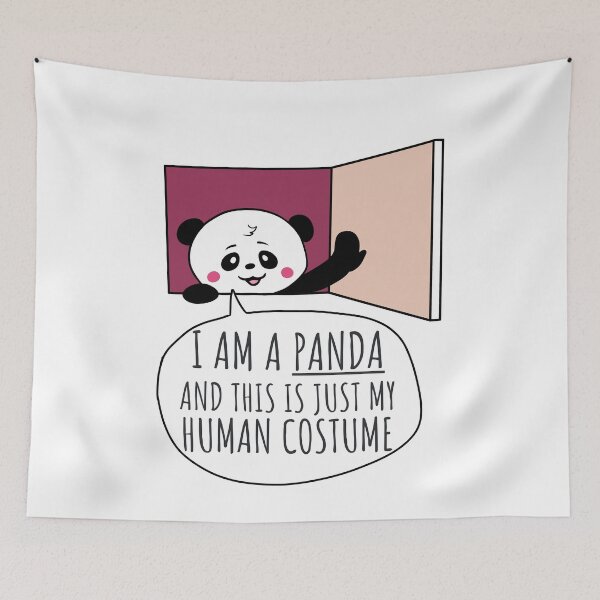 Item preview, Panda Human Custom designed and sold by BandOfThePand.