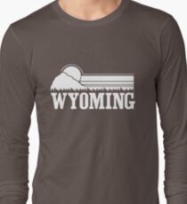 Wyoming Sunset Long Sleeve T-Shirt