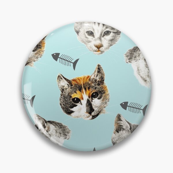Item preview, Cats and fishbone designed and sold by Bluepress.
