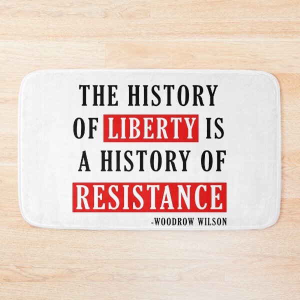 Item preview, Liberty and Resistance Quote designed and sold by ArtOfRebellion.