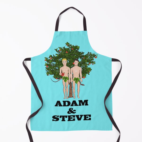 Aperçu de l'œuvre Gay Adam et Steve! Drôle, conception LGBT / Art gay! Art queer! créée et vendue par loveplasticpam.