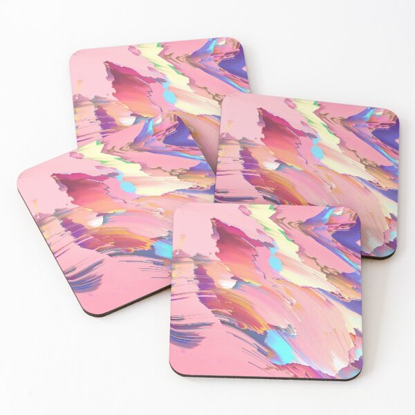 Item preview, Abstract Paint Brush Strokes in Pastel Color  designed and sold by S Y N T H R E A L M.