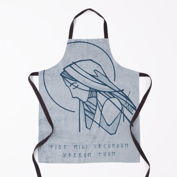 Item preview, Virgin Mary portrait illustration designed and sold by Iknu art.