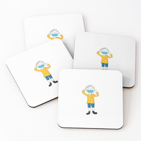 Item preview, Little Boy Wearing A Mask designed and sold by somebasic.