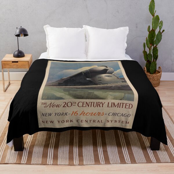 Item preview, 20th Century Limited retro poster designed and sold by CorasPosters.