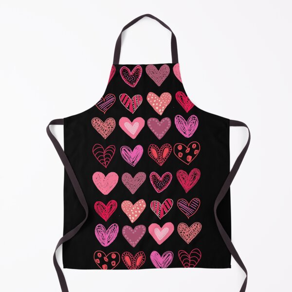 Item preview, Many Hearts on Black designed and sold by Heaven7.