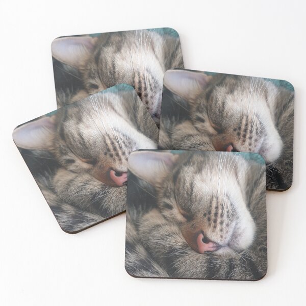 Item preview, Sleepy, Smiling Kitty designed and sold by KaiydoRose.
