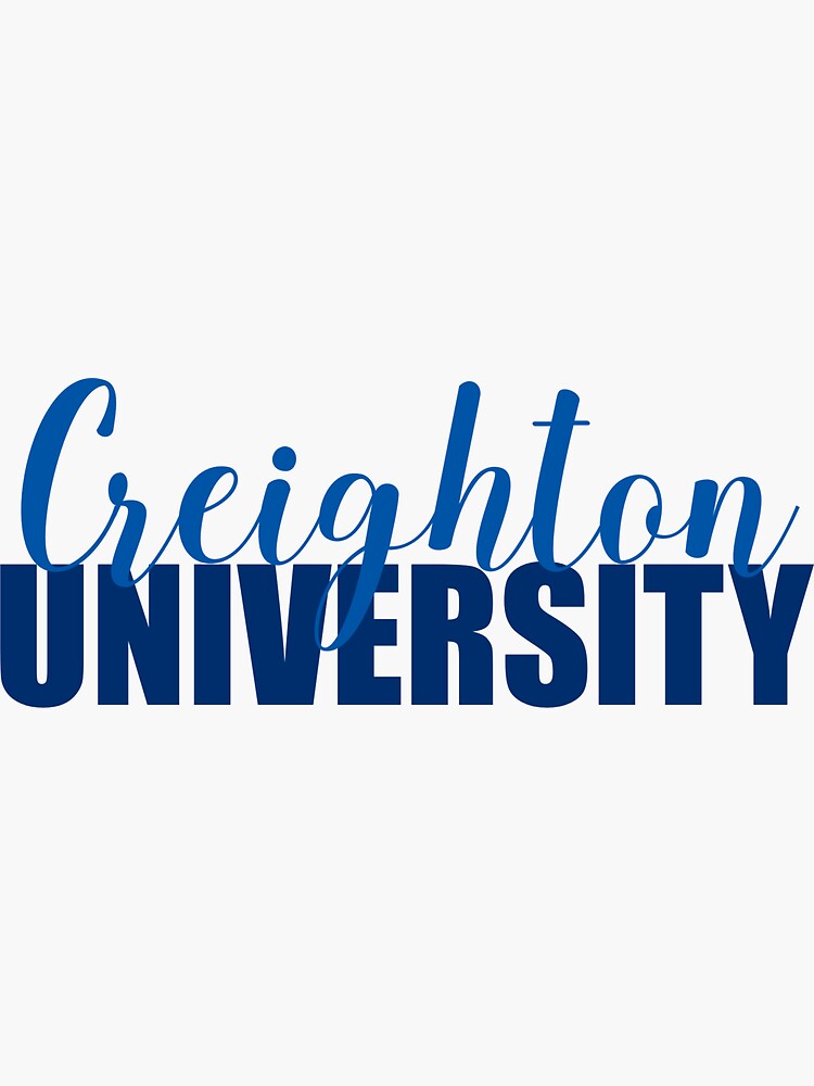 "Creighton University" Sticker by marielyrebollar Redbubble
