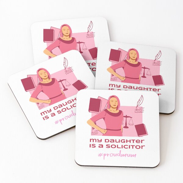 Item preview, My Daughter is a Solicitor - Proud Parents Design designed and sold by mum-of-two.