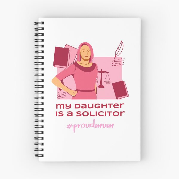 Item preview, My Daughter is a Solicitor - Proud Parents Design designed and sold by mum-of-two.