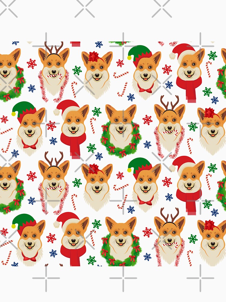 Merry Corgmess - dark green by Corgiworld