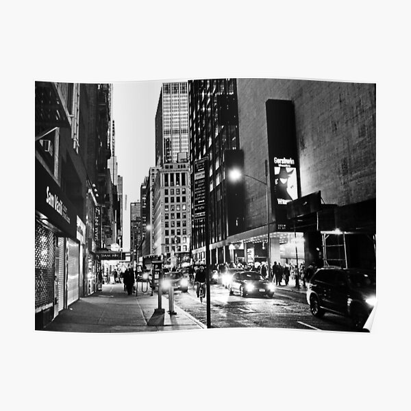 Gershwin Theatre Poster