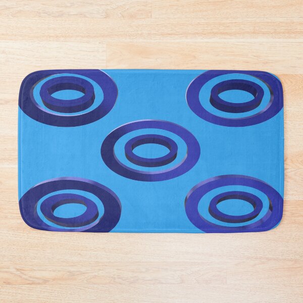 Item preview, Five Blue 3D Circles  designed and sold by Andyt.