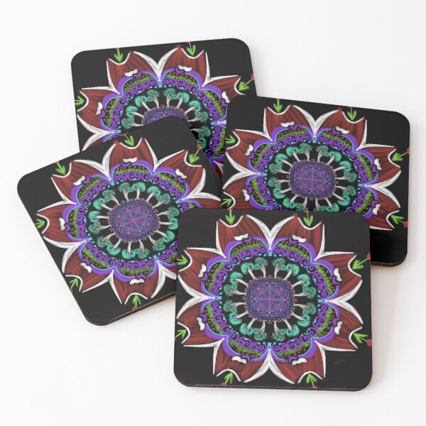 Item preview, When red flowers circle around designed and sold by busyBeanz.