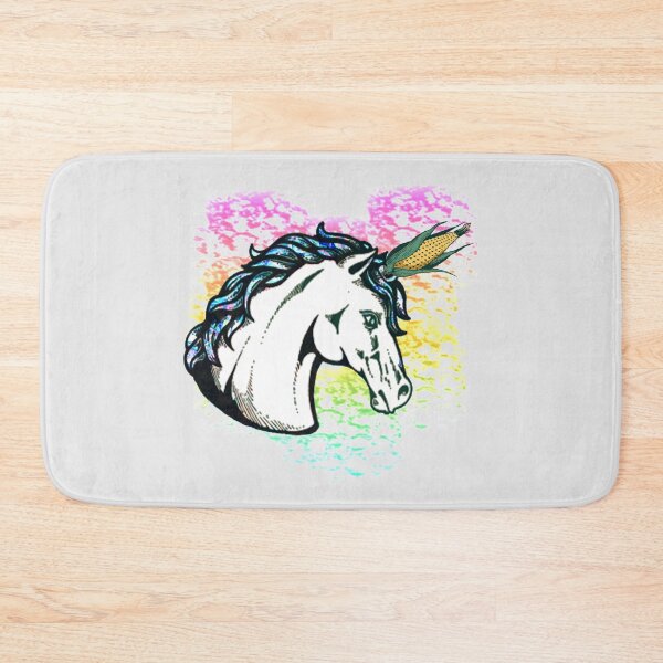 Item preview, Unicorn Unicorny Corn Horn Pun Horse Fun Vegan Fantasy Corny designed and sold by funnytshirtemp.