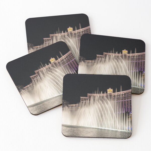 Item preview, Splendiferous Las Vegas Fountains - Bellagio Behind a Curtain of Water designed and sold by Georgia Mizuleva.