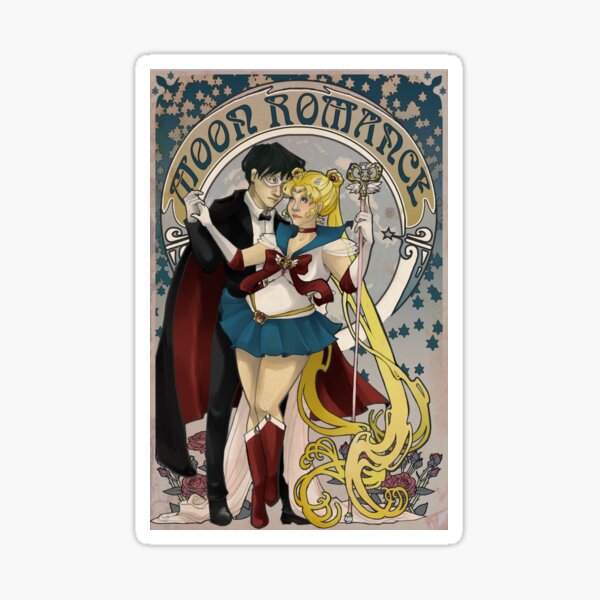 Item preview, Moon Romance Art Nerdveau designed and sold by atomicpixies.
