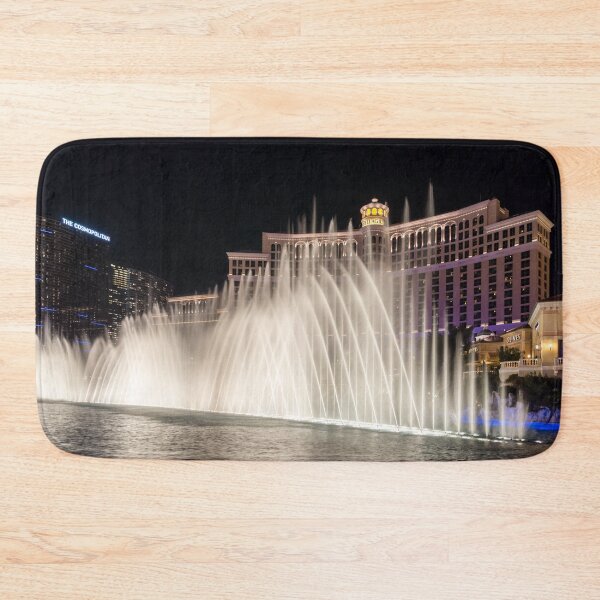 Item preview, Splendiferous Las Vegas Fountains - Bellagio Behind a Curtain of Water designed and sold by Georgia Mizuleva.
