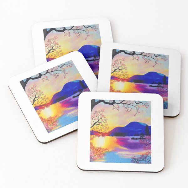Item preview, Sunset mountain   designed and sold by Carverart.