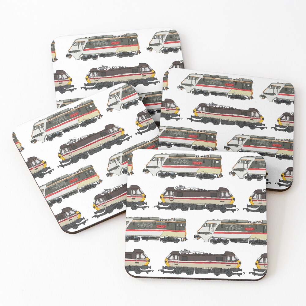Item preview, Coasters (Set of 4) designed and sold by DrawWithLizzie.
