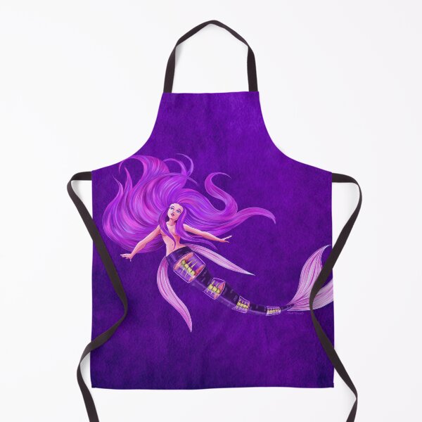 Item preview, Purple Mermaid designed and sold by Marta Tesoro.