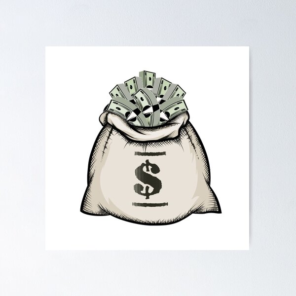 Money Bag Icon Outline Vector, Money Drawing, Money Bag Drawing, Bag Drawing  PNG and Vector with Transparent Background for Free Download