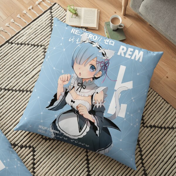 Re: Zero - Neko Rem Floor Pillow