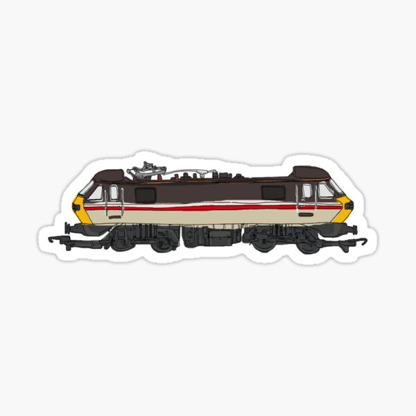 Train: Class 90 Sticker