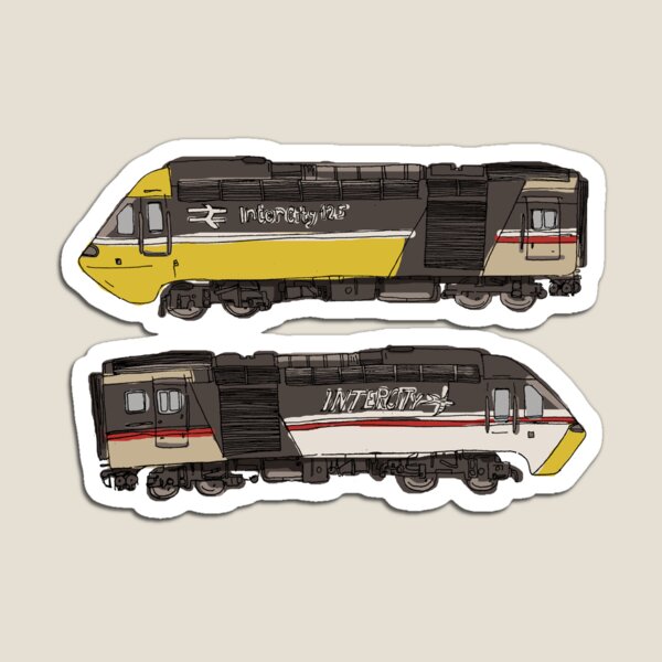 Train: Intercity 25 Side to Side Magnet