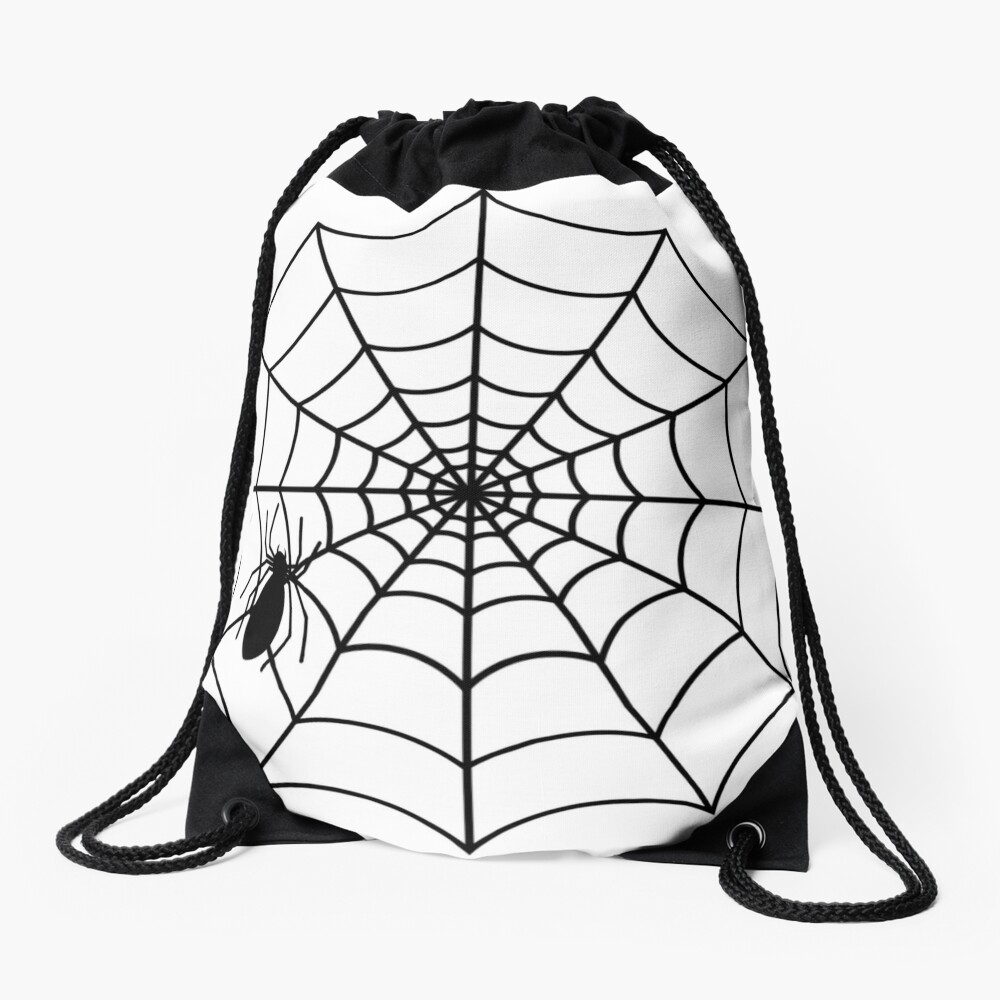 SPIDER WEB | Drawstring Bag