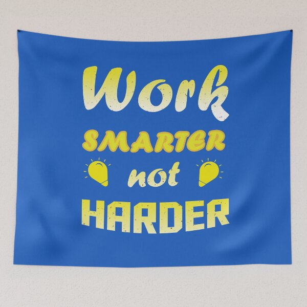 Item preview, Work smarter not harder designed and sold by amirmax.