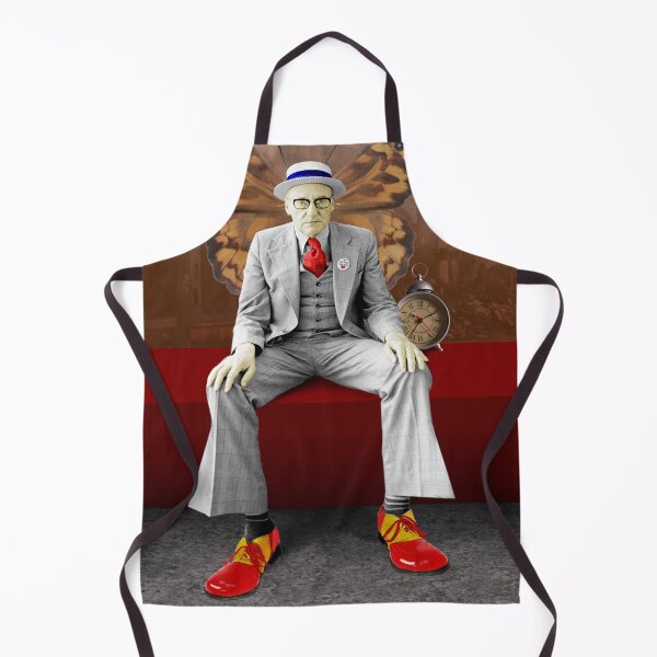Item preview, William Burroughs with Butterfly Wings, Clown Shoes, Alarm Clock and Moon designed and sold by KALEIDOSCOPE UK.