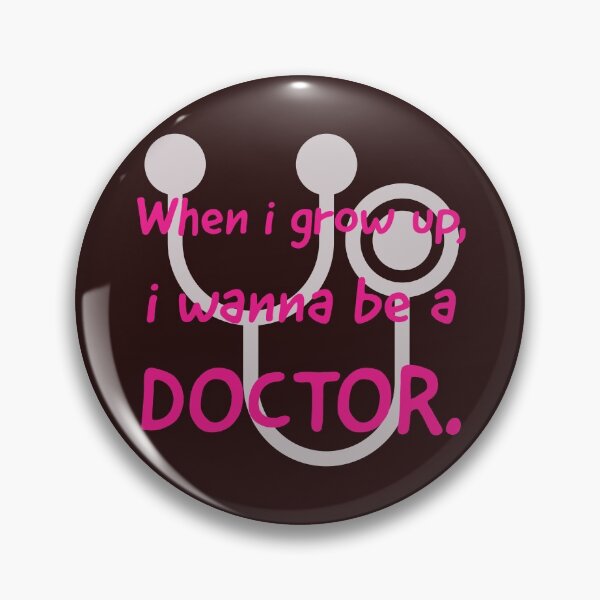Artikelvorschau, wenn ich groß bin, möchte ich Arzt werden entworfen und verkauft von doctors-apparel.