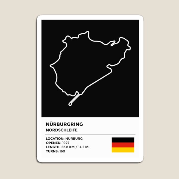Artikel-Vorschau von Nürburgring - Nordschleife [info], designt und verkauft von MS80 design.