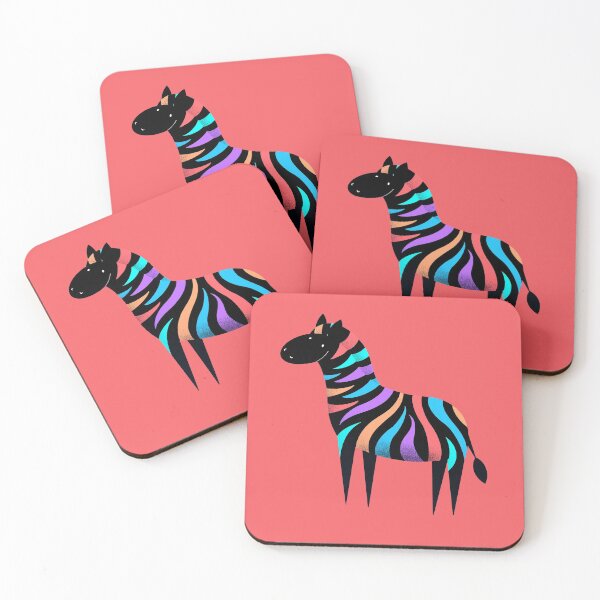 Item preview, Pattern Sweet colorful zebra designed and sold by KiwiBrush.