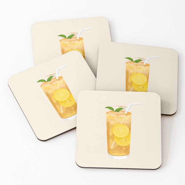 Item preview, Iced lemon tea with mint designed and sold by littleartist18.