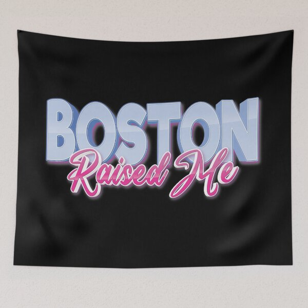 Aperçu de l'œuvre Boston Raised Me Massachusetts Nouvelle-Angleterre créée et vendue par ProjectX23.
