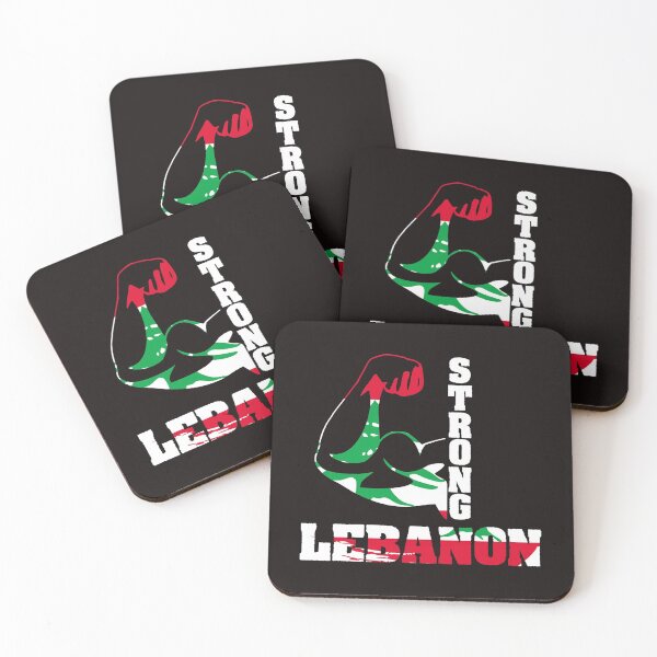 Item preview, Strong Lebanon - Lebanon Flag Bicep Muscle Art designed and sold by leo121687.