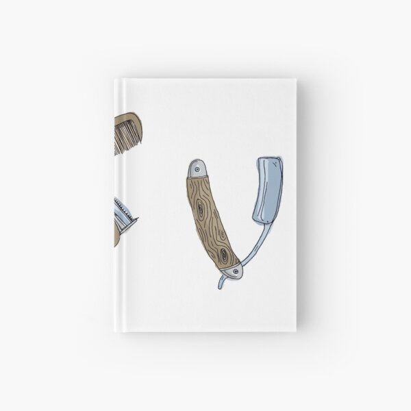 Barbers Tools Hardcover Journal