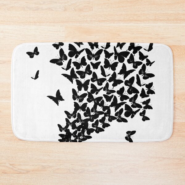 Item preview, Flying Black Butterflies designed and sold by Primroaddesigns.